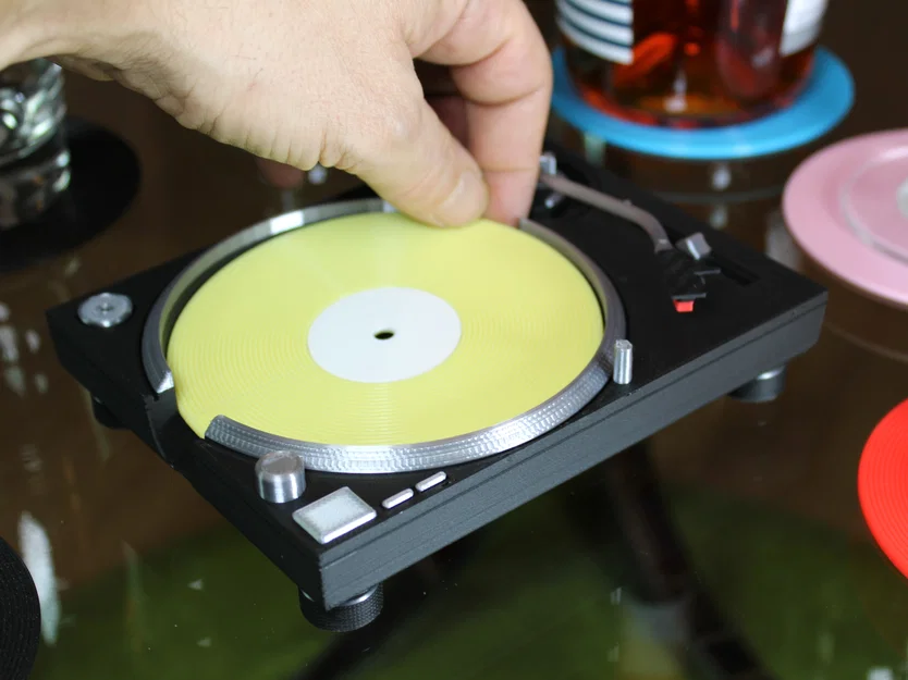 Bộ lót ly đĩa than kèm đế Technics SL-1210 MK3 cực chất - Image 7