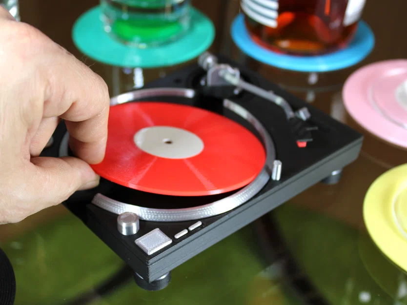 Bộ lót ly đĩa than kèm đế Technics SL-1210 MK3 cực chất - Image 8