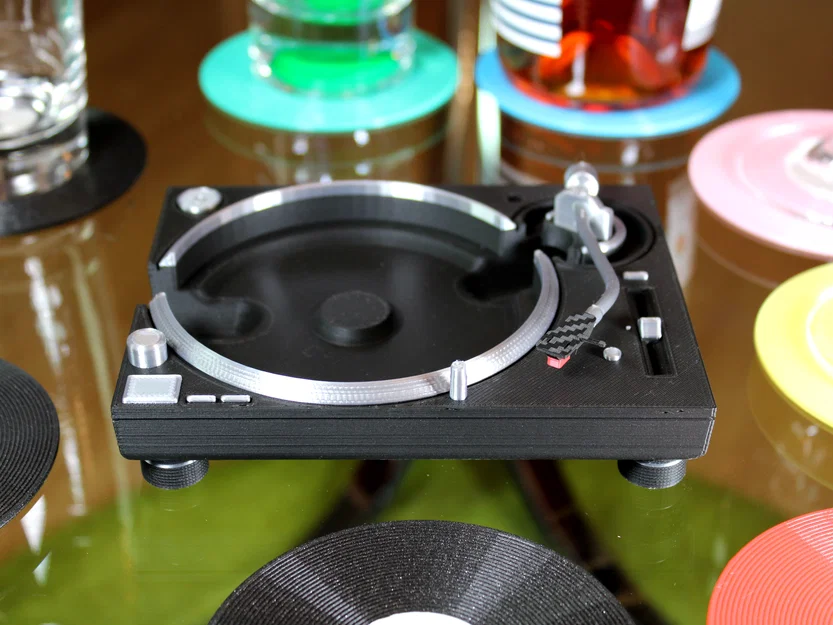 Bộ lót ly đĩa than kèm đế Technics SL-1210 MK3 cực chất - Image 9