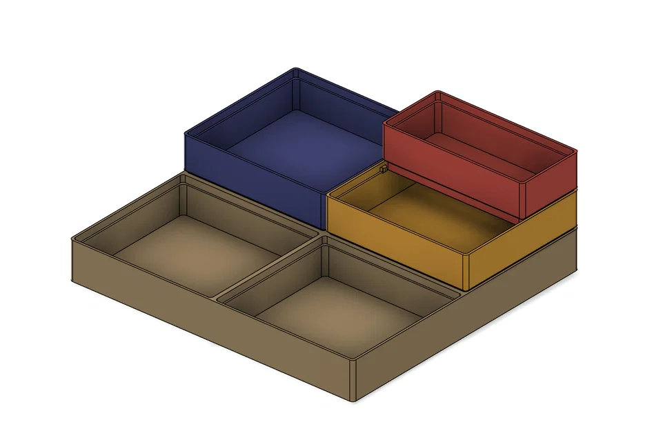 Khay Đựng Đồ Lắp Ghép Đa Năng Stackable Storage - Image 1