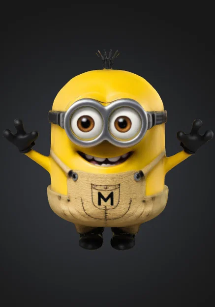 Mô hình 3D Minion đáng yêu - Tải file STL chất lượng cao - Image 1