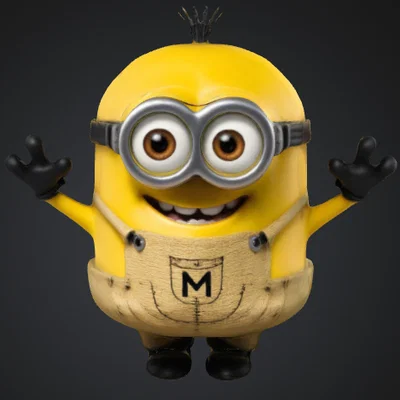 Mô hình 3D Minion đáng yêu - Tải file STL chất lượng cao