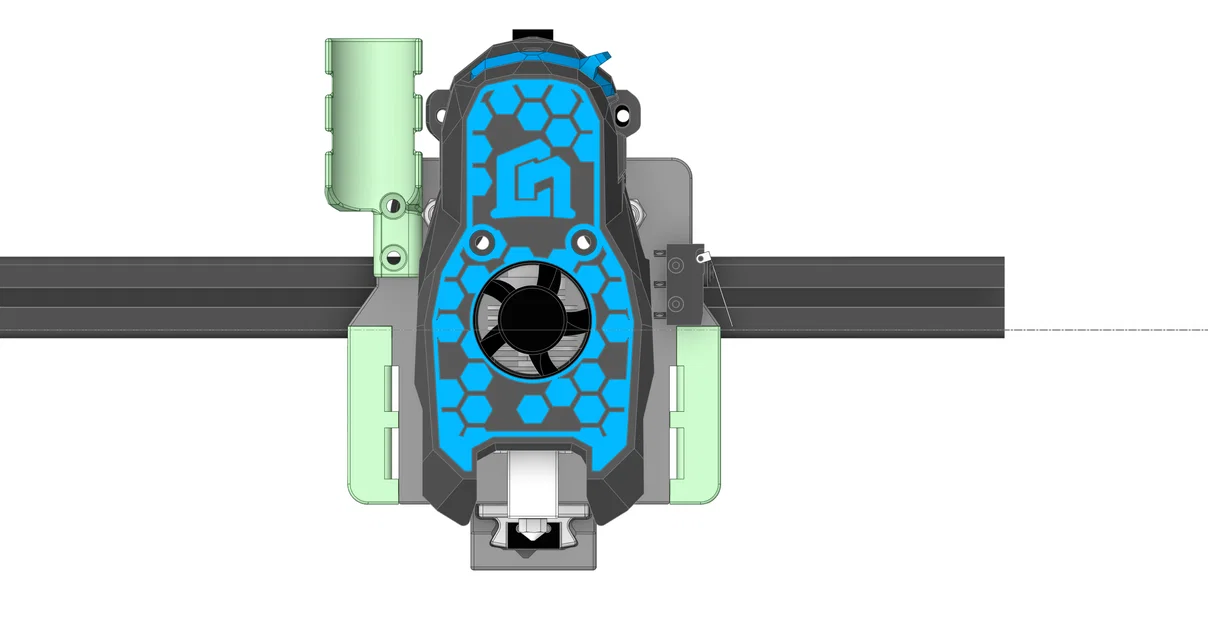 Đầu in CN3D Mini StealthBurner 4010 cho Volcano - Image 17