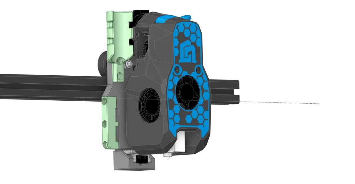 Đầu in CN3D Mini StealthBurner 4010 cho Volcano - Image 18