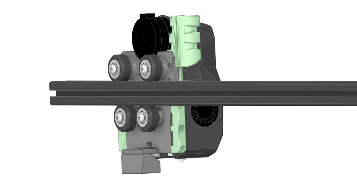 Đầu in CN3D Mini StealthBurner 4010 cho Volcano - Image 19