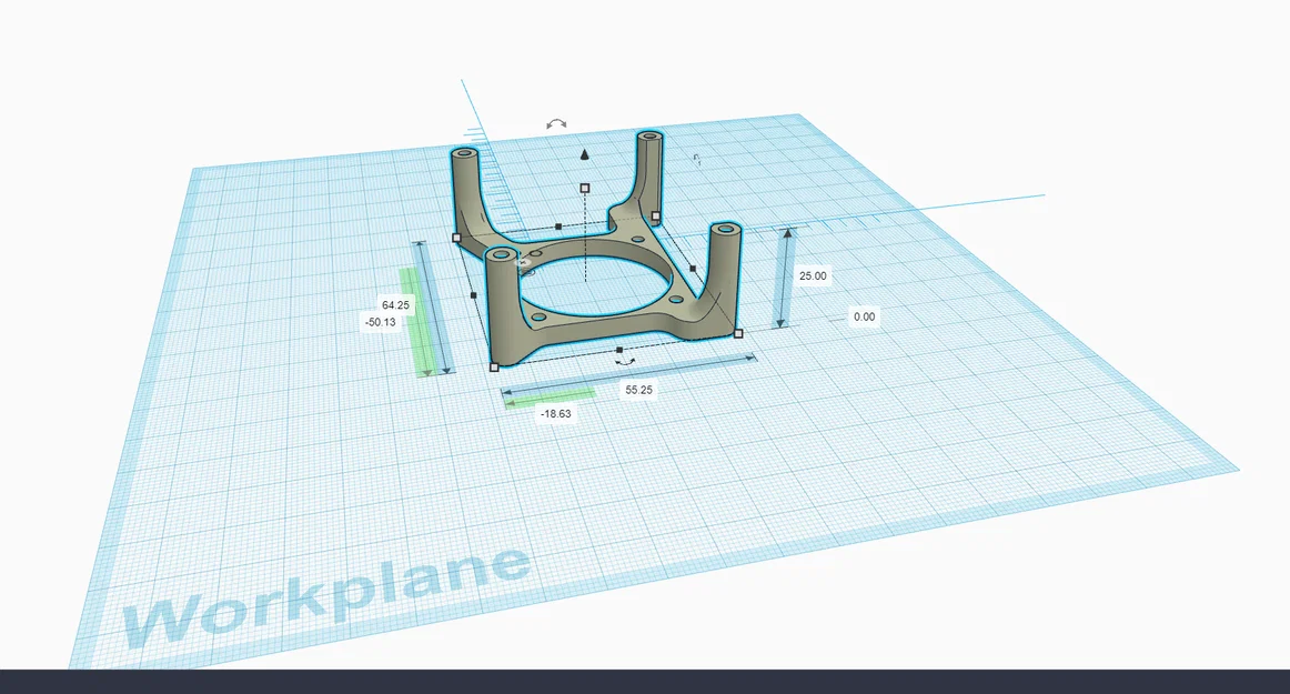 Ngàm gắn quạt 4010 cho bo mạch BTT SKR Pico - Image 4
