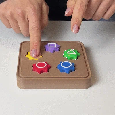 Đồ chơi bấm Squid Game Gonggi, Đế Clicker giải trí