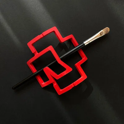 Kẹp tóc logo Rammstein