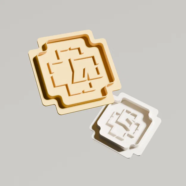 Khuôn cắt bánh quy hình logo Rammstein - Image 2