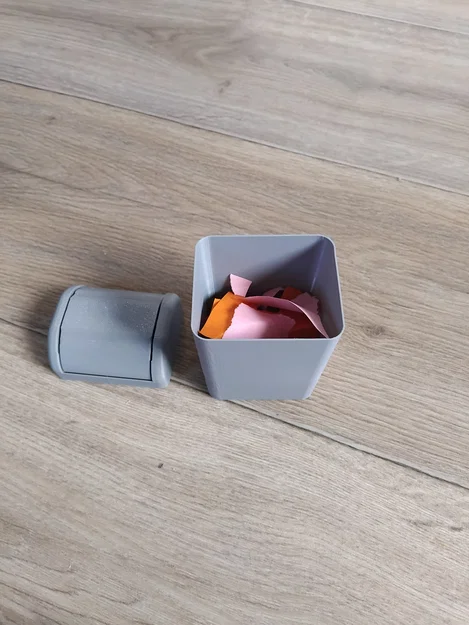 Thùng rác để bàn mini in 3D tiện lợi cho góc làm việc - Image 2