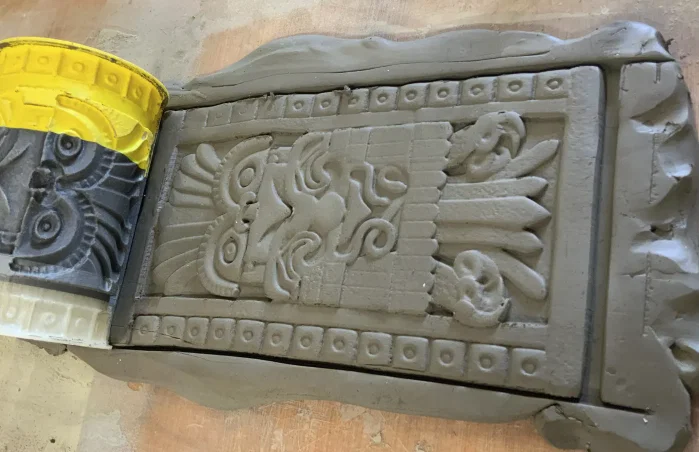 Bộ con lăn tạo hoa văn đất sét in 3D chuyên nghiệp - Image 3