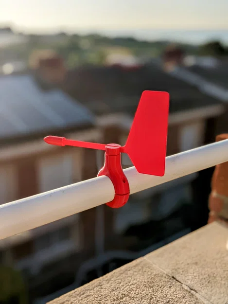 Hướng dẫn in 3D thiết bị đo hướng gió (Weather Vane) gắn lan can - Image 1