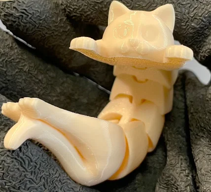 Mô hình mèo 3D Flexi Cat cử động linh hoạt - In không cần support - Image 2