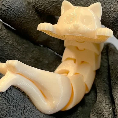 Mô hình mèo 3D Flexi Cat cử động linh hoạt - In không cần support