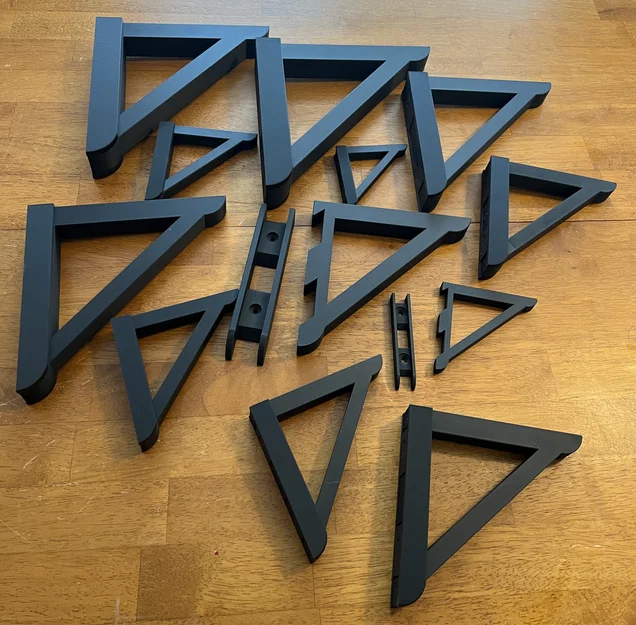 Giá đỡ kệ với hệ thống gắn French Cleat - Image 1