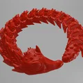 Mô hình Rồng Rắn (Articulated Snake Dragon) in 3D cực linh hoạt - Thumbnail 1