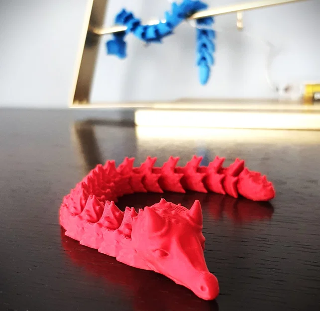 Mô hình Rồng Rắn (Articulated Snake Dragon) in 3D cực linh hoạt - Image 2