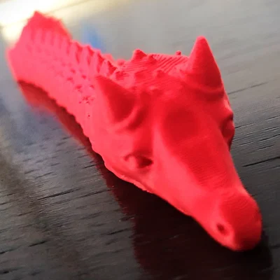 Mô hình Rồng Rắn (Articulated Snake Dragon) in 3D cực linh hoạt
