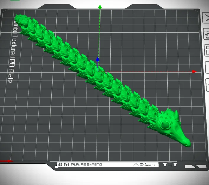 Mô hình Rồng Rắn (Articulated Snake Dragon) in 3D cực linh hoạt - Image 5