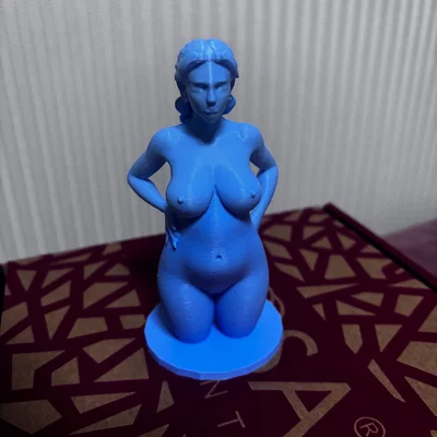 Tượng Bán Thân Nữ Nghệ Thuật - Mô Hình 3D Đẹp Cho Trang Trí
