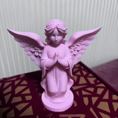 Mô hình tượng thiên thần nhỏ xinh trang trí 3D