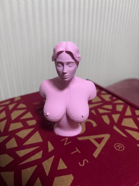 Mô hình tượng bán thân nữ giới 3D - Thiết kế nghệ thuật chi tiết - Image 1