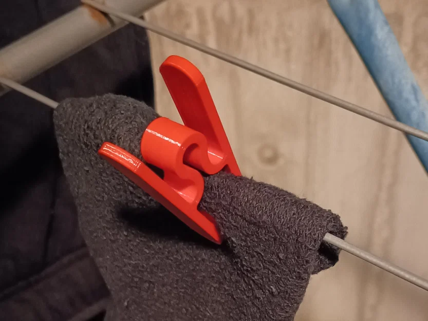 Kẹp phơi quần áo in 3D bền bỉ, dễ sử dụng tại nhà - Image 2