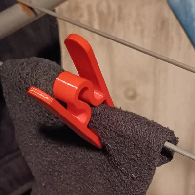 Kẹp phơi quần áo in 3D bền bỉ, dễ sử dụng tại nhà