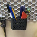 Honeycomb - Hộp đựng bút/phụ kiện 2 ngăn - Thumbnail 1