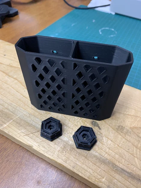 Honeycomb - Hộp đựng bút/phụ kiện 2 ngăn - Image 2