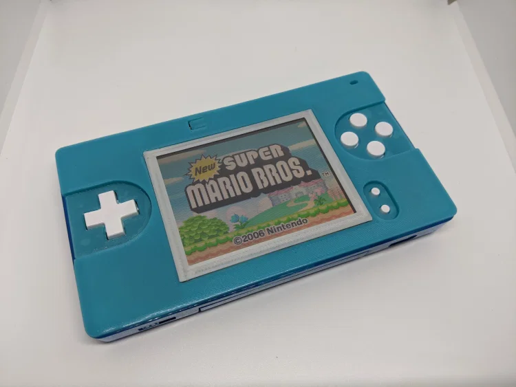 Mặt nạ (face plate) cho bản mod chuyển màn hình Gameboy Macro DS Lite - Image 1