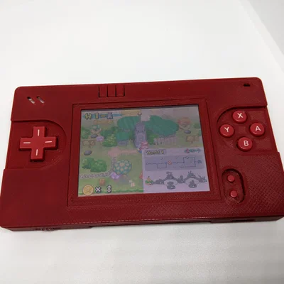 Mặt nạ (face plate) cho bản mod chuyển màn hình Gameboy Macro DS Lite