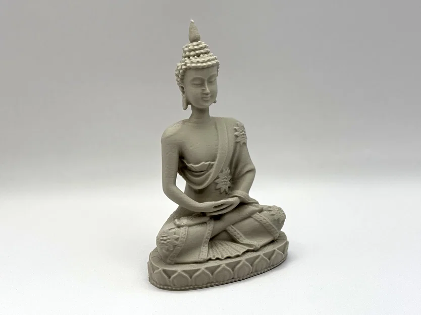 Tượng Phật điêu khắc chi tiết - Image 1