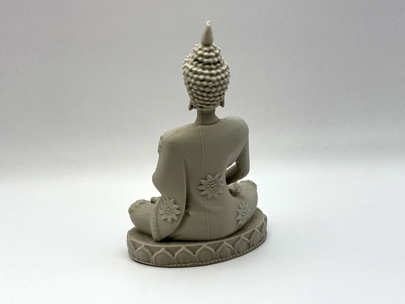 Tượng Phật điêu khắc chi tiết - Image 2