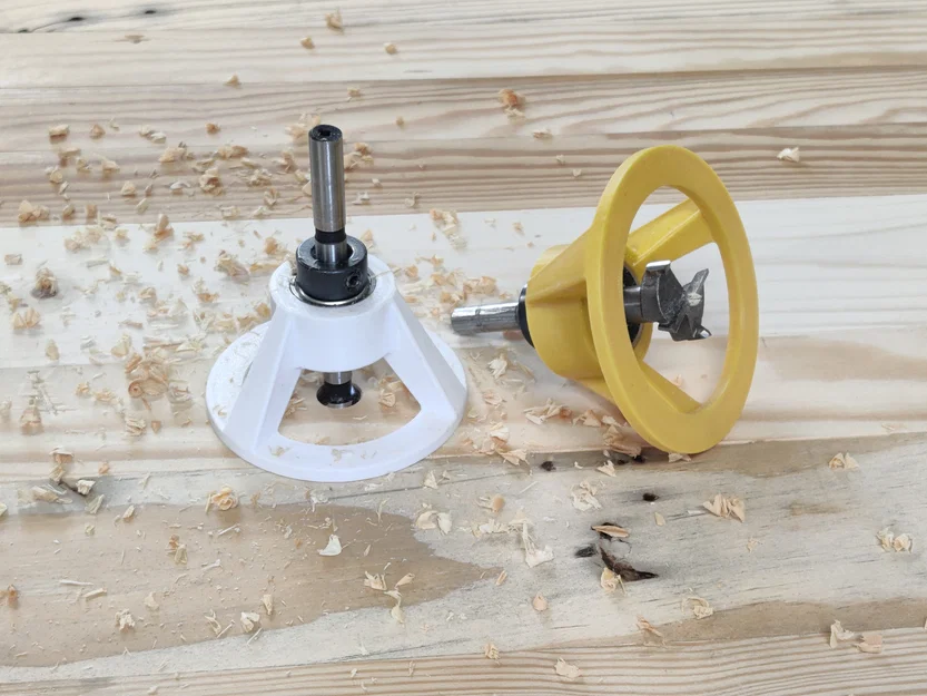 Bộ dẫn hướng khoan thẳng đứng cho mũi khoan Forstner - Image 1