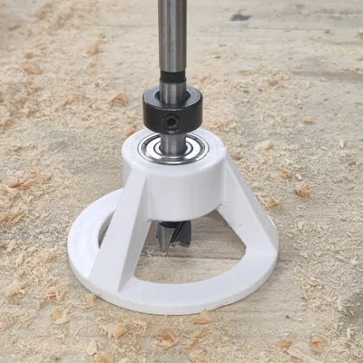 Bộ dẫn hướng khoan thẳng đứng cho mũi khoan Forstner