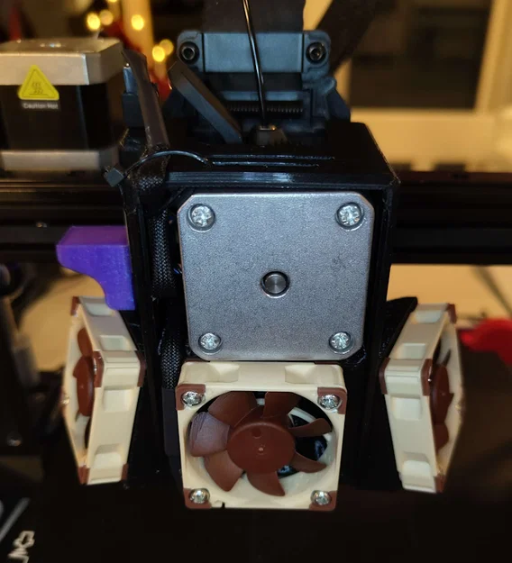 Khung quạt 3x4010 40mm cho Creality Ender 3 V3 KE - Image 1