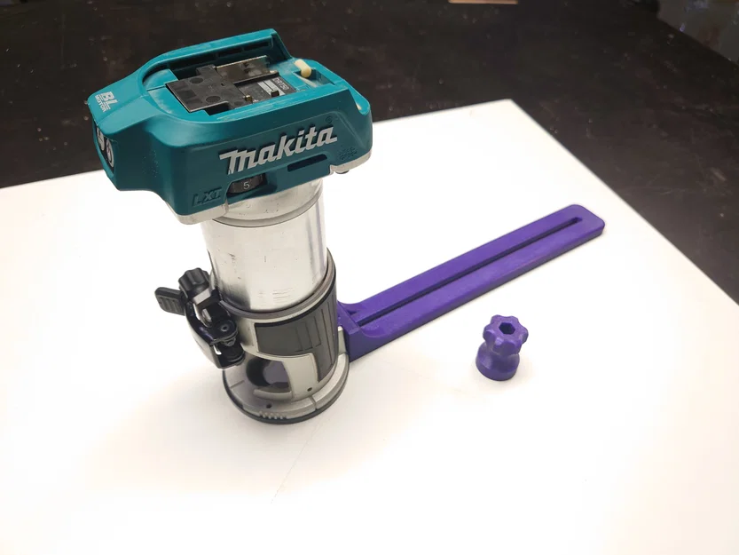 Cử cắt vòng tròn cho máy phay cầm tay Makita DRT50Z - Image 2