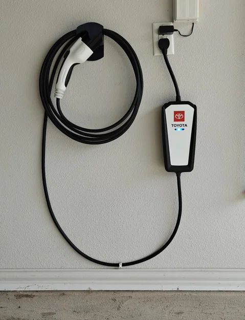 Giá đỡ cáp và đầu sạc xe điện J1772 (Bản Remix) - Image 2