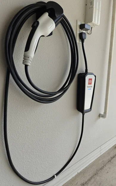 Giá đỡ cáp và đầu sạc xe điện J1772 (Bản Remix) - Image 4