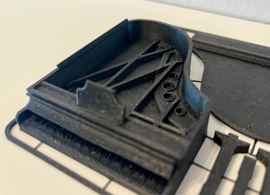 Kit Card Đàn Piano Lớn (1:24) kèm ghế (có thể mở hoặc đóng tùy ý!) - Image 7