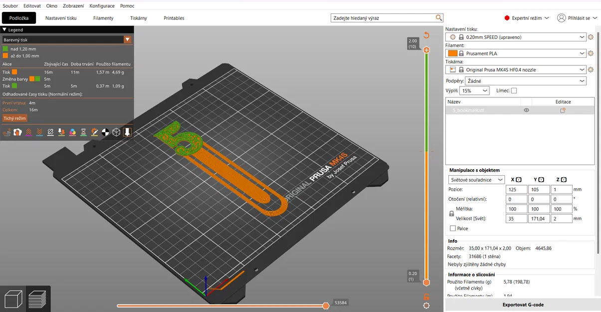 Số 5 trang trí nghệ thuật 3D (Ornamental Number 5) đa năng - Image 2