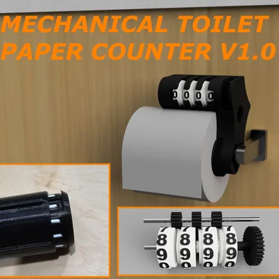 Bộ đếm cuộn giấy vệ sinh cơ học