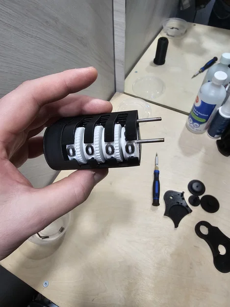 Bộ đếm cuộn giấy vệ sinh cơ học - Image 4