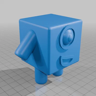 Mô hình 3D Number Block 1 đáng yêu cho bé yêu học tập