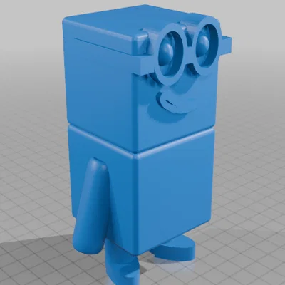 Mô hình đồ chơi Number Block 2 in 3D dễ thương cho bé