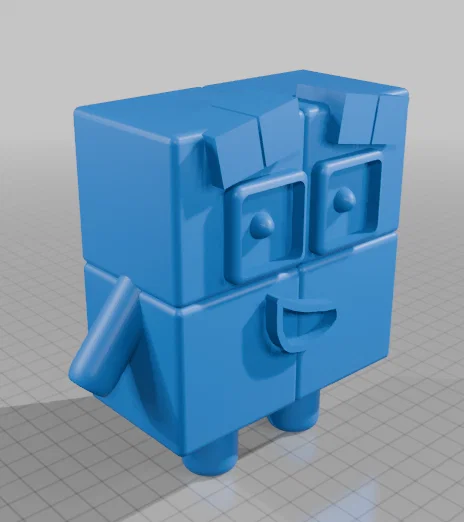 Mô hình 3D Numberblock số 4 ngộ nghĩnh dành cho bé yêu - Image 1