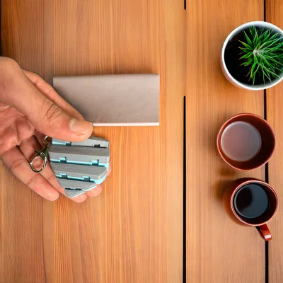 Móc khóa Fidget trái tim - Phụ kiện giảm stress với tùy chọn phối màu độc đáo