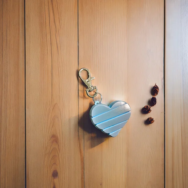 Móc khóa Fidget trái tim - Phụ kiện giảm stress với tùy chọn phối màu độc đáo - Image 4