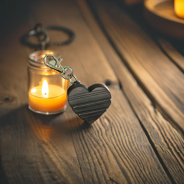 Móc khóa Fidget trái tim - Phụ kiện giảm stress với tùy chọn phối màu độc đáo - Image 5